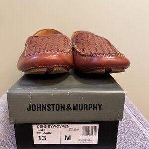 Johnston & Murphy‎ Men’s Driver Loafer Tan Size 13M - NIB